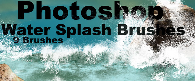 adobe photoshop water splash brushes 7.0 brusheezy